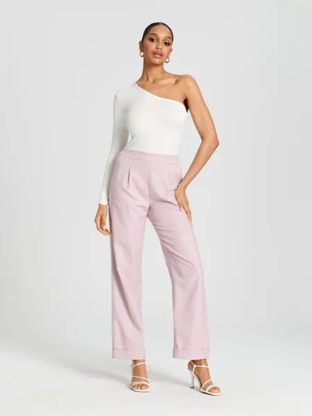 Брюки Sinsay фиолетовые