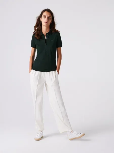 Поло Lacoste зелений