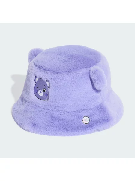 Czapka typu bucket adidas Care Bear dla małych dzieci fioletowa
