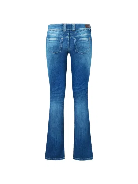 Lepršave traperice Pepe Jeans lepršave plava