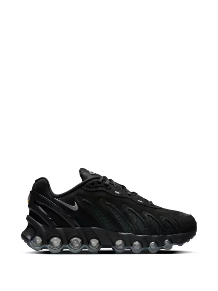 Sneakerși Nike Air Max din piele cu autograf cu mâneci scurte albastru