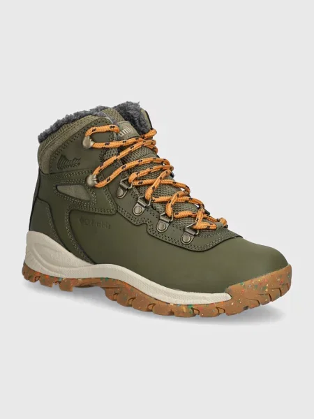 Обувки Columbia Newton Ridge Waterproof Omni-Heat зелено