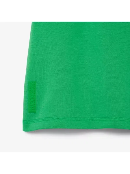 Lacoste Szorty Z Dżerseju Bawełnianego zielone