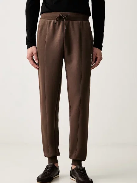 Guess pantaloni de trening pentru bărbați cu MICKEY maro