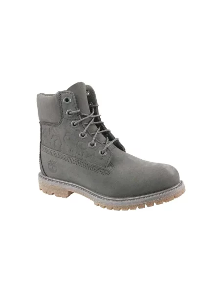 Buty Turystyczne Damscy Skóra 6 In Premium szare