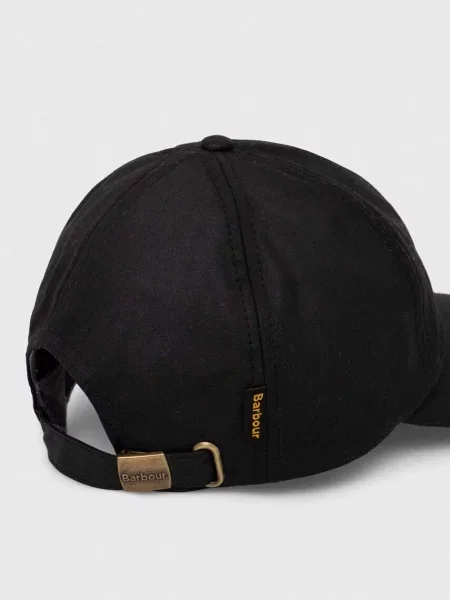 Barbour șapcă de baseball din neted negru