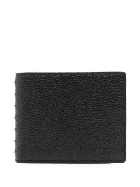 Portofel Valentino Garavani din piele negru