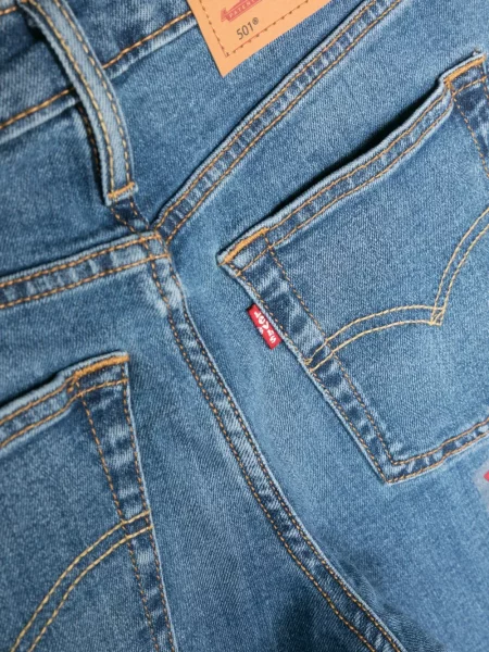 Jeansy dziecięce Levi's niebieskie