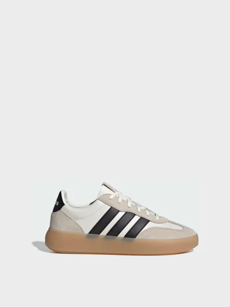 Кожаные кеды Adidas белые