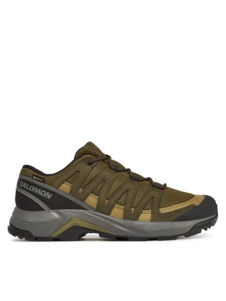 Trekking čevlji Salomon X-Adventure Recon Gore Tex zelena