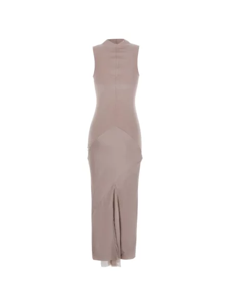 Rochie midi Rick Owens fără mâneci roz