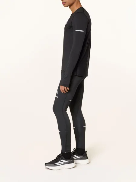 Adidas Legginsy Do Biegania schwarz czarne