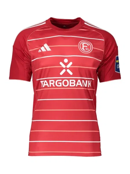 ADIDAS PERFORMANCE Funkčné tričko Fortuna Düsseldorf červená biela