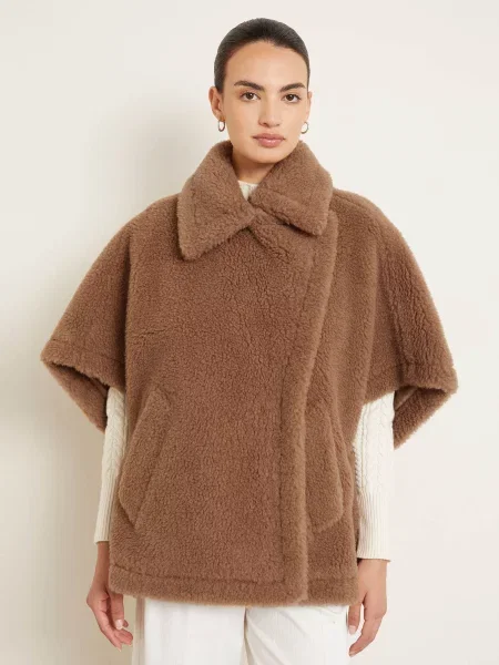 Max Mara Pelerína Tebe S Podílem Velbloudí Srsti velbloudí