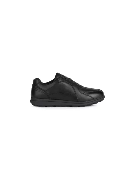 Sneakersy Geox skórzane czarne
