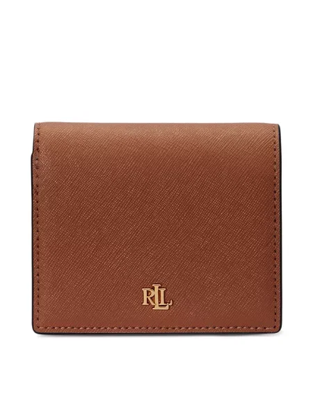 Portofel LAUREN RALPH LAUREN Maro bej