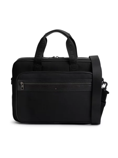 Tommy Hilfiger Geantă pentru laptop negru