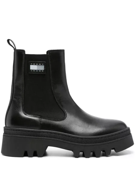 Botine chelsea Tommy Jeans negru
