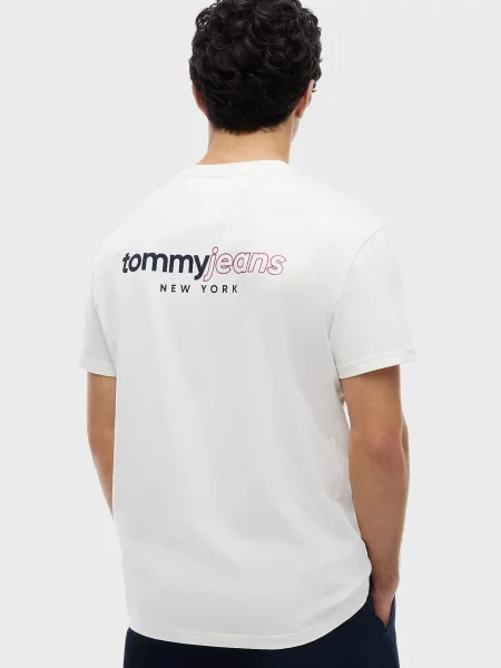 Футболка Tommy Jeans біла
