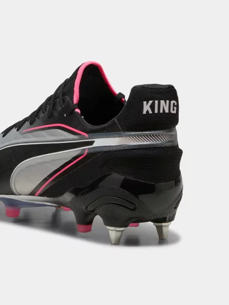 Кросівки для спорту PUMA King Ultimate Mxsg срібний комбінований верх