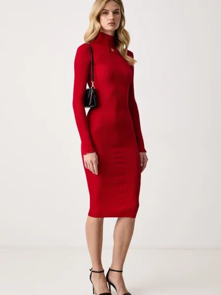 Elisabetta Franchi rochie bodycon cu vâscoză