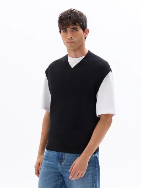 Prsluk Celio crna