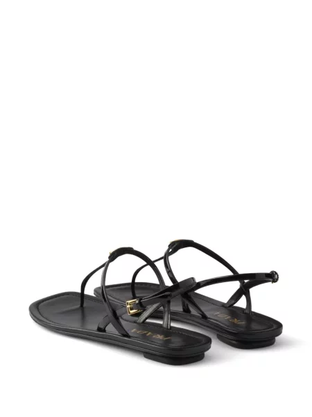 Sandale Prada din piele negru