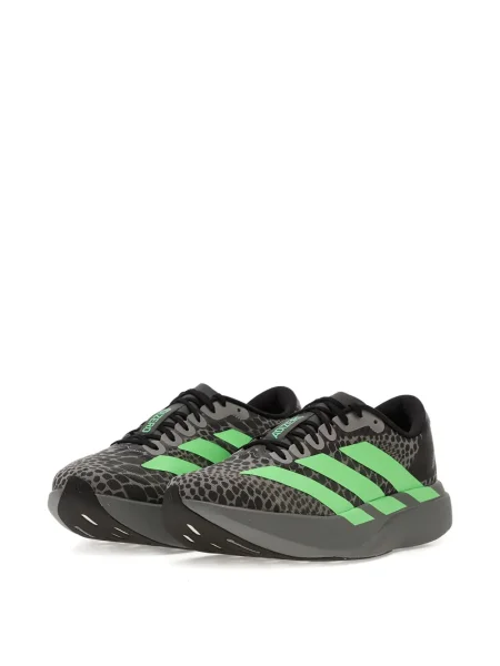 Sneakerși Adidas Adizero cu șireturi din dantelă gri