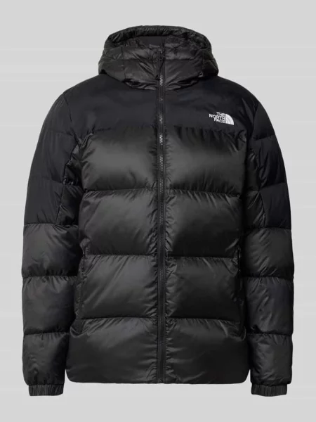 Kurtka puchowa The North Face Diablo Down Hoodie black/black/recycled down czarna