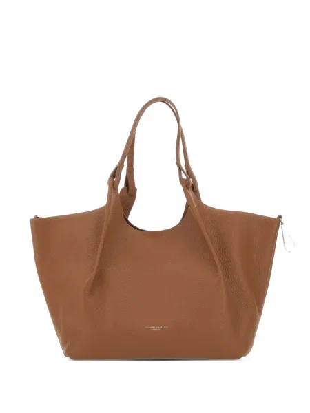 Shopperka Gianni Chiarini skórzana brązowa