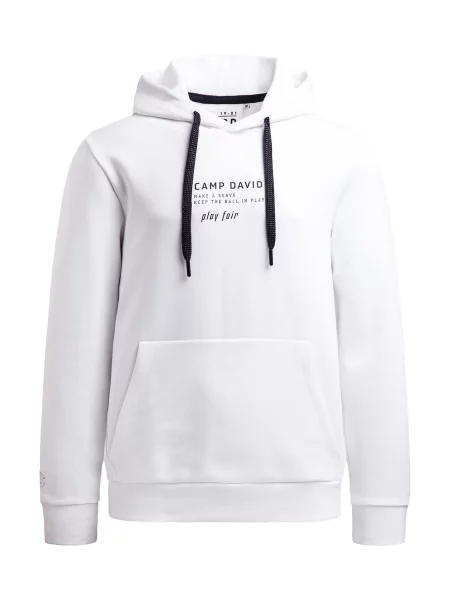 CAMP DAVID Tréning póló tengerészkék / fűzöld fehér