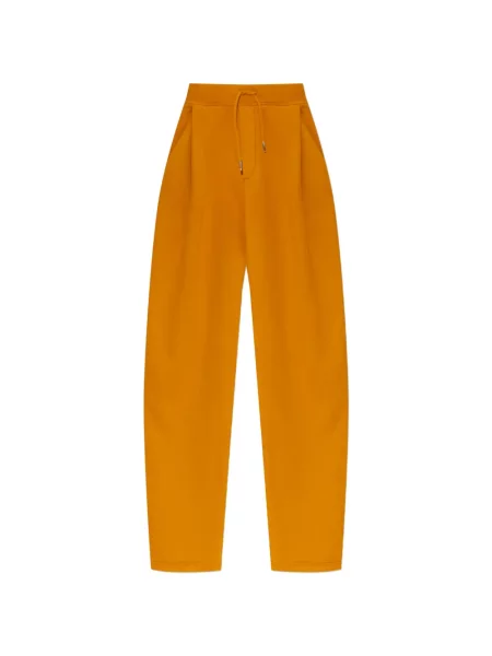 Pantaloni Dsquared2 alergare cu autograf cu cordon portocaliu