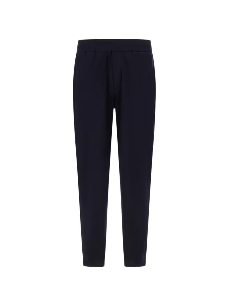 Pantaloni Herno alergare conici albastru