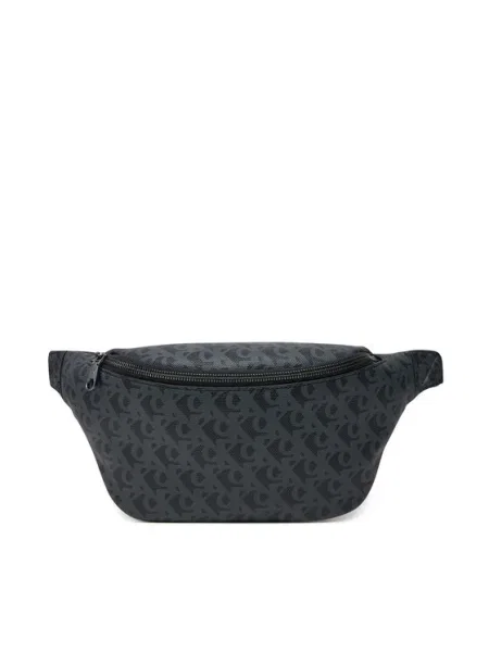 Calvin Klein Jeans Чанта за кръст Matte Aop Sq Waistbag 38 черен