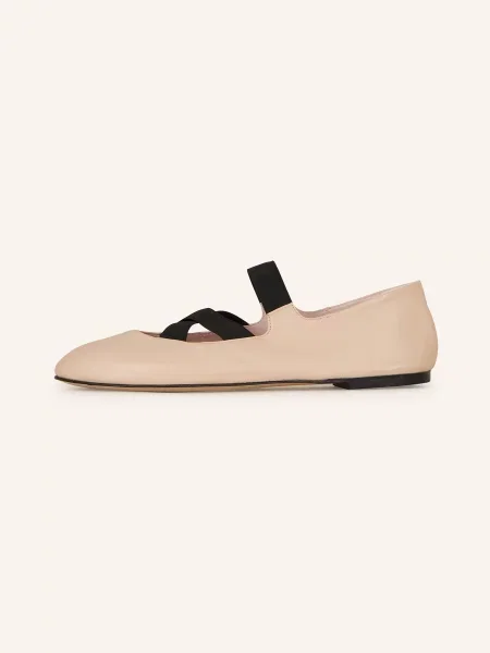 Pretty Ballerinas Baleríny Nicole nude černá