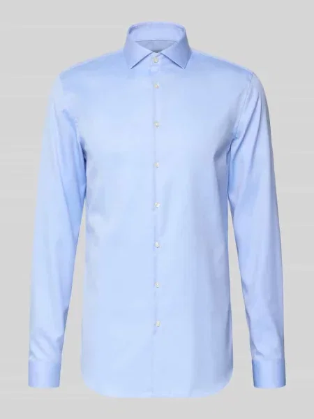 Koszula biznesowa o kroju slim fit z bardzo długim rękawem Jake*s