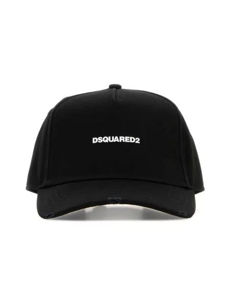 Czapka z daszkiem Dsquared2 czarna