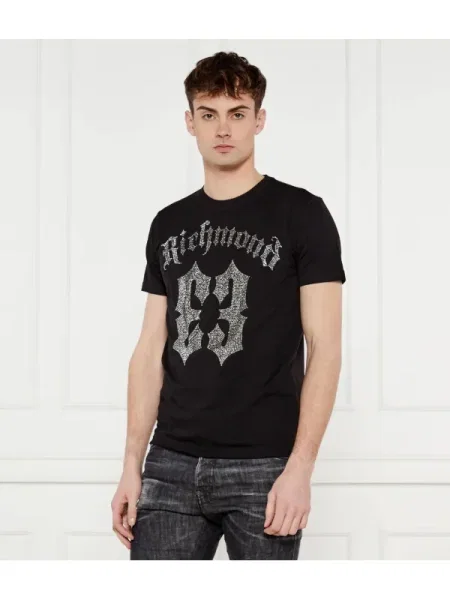 John Richmond Tricou LEQUIB negru