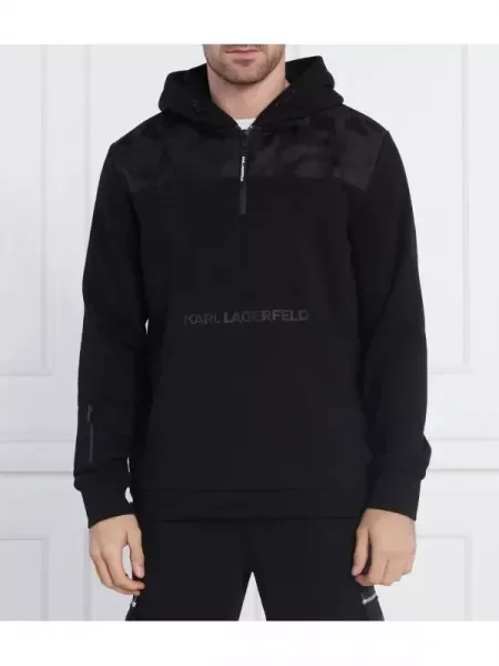 Karl Lagerfeld Hanorac negru
