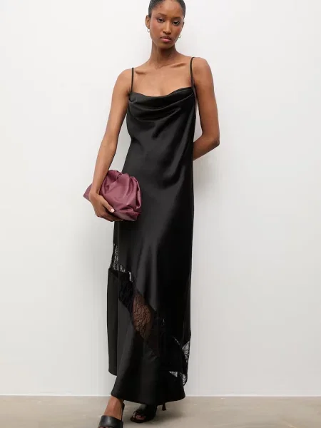 Answear.LAB rochie evazată negru