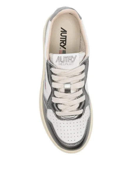 Sneakerși Autry din piele alb