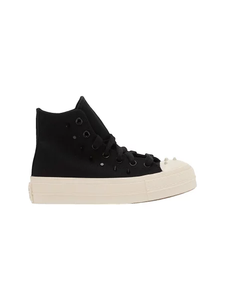 Členkové topánky Converse čierna