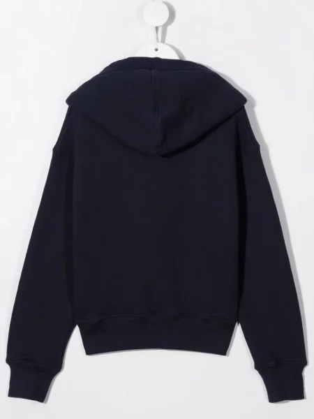 Bluza z kapturem dziecięca Palm Angels niebieska
