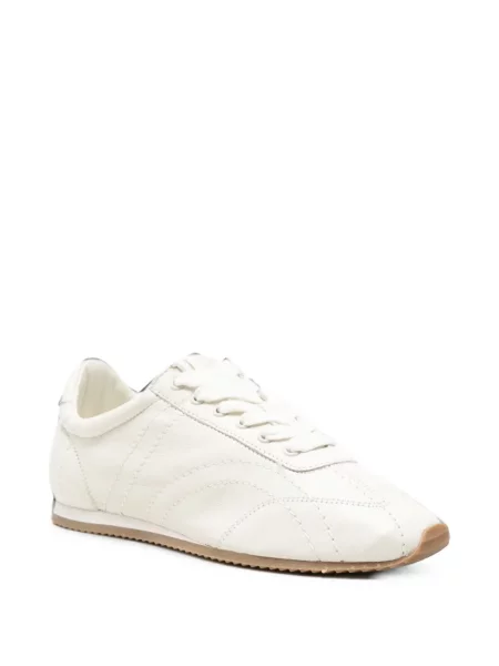 Sneakerși Toteme din piele alb