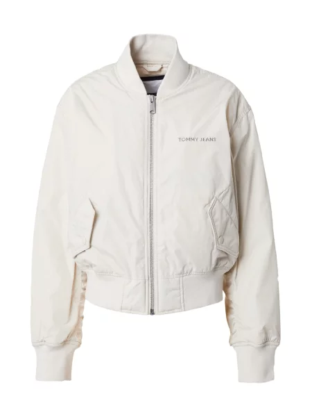 Tommy Jeans Bomber striukė Classics smėlio