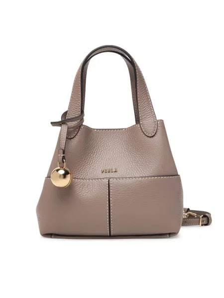 Furla Ročna torba Primrose Mini siva