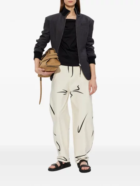 Pantaloni Moschino cu imagine