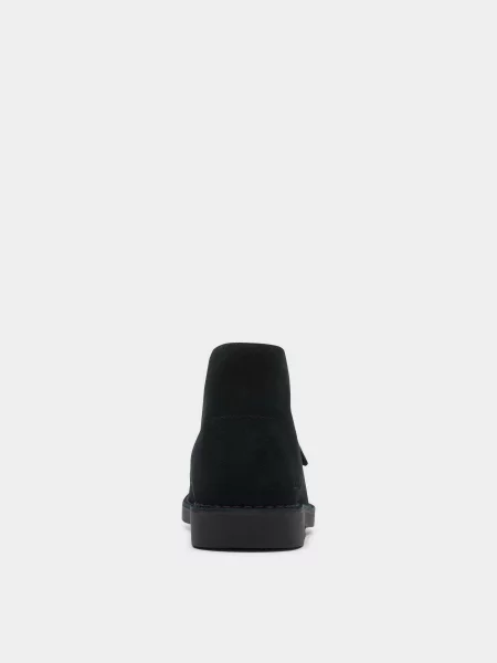 Замшевые дезерты Clarks черные