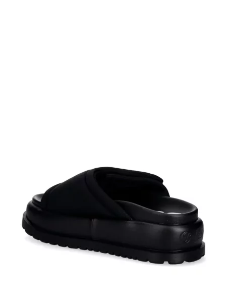 Sandale Buffalo cu platformă cu autograf negru