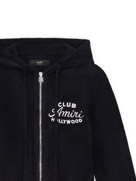 Суичър с качулка Amiri черно